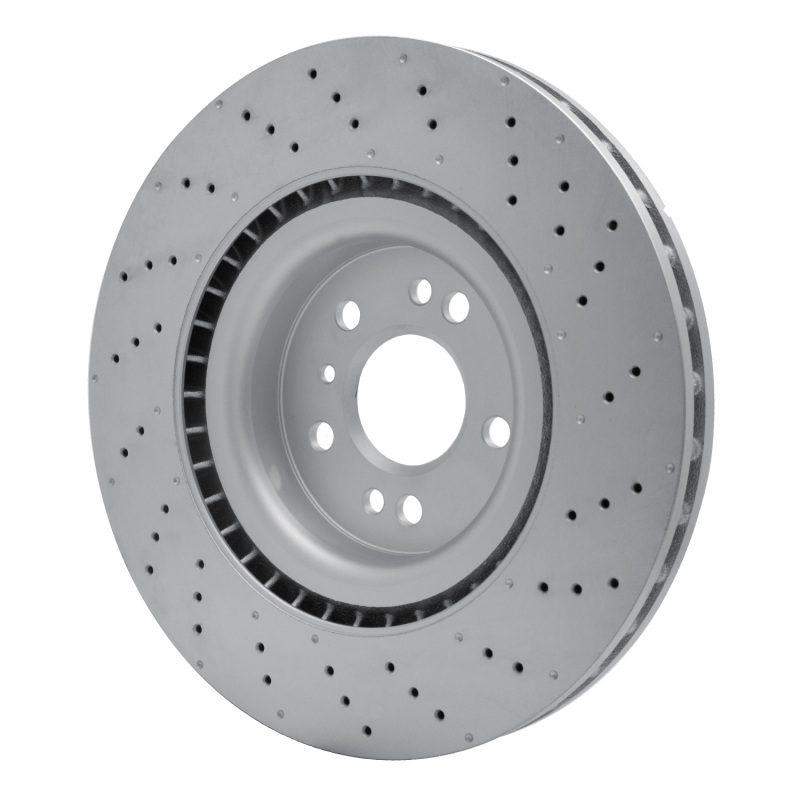 Mercedes-Benz GLE400 Brake Rotor (1) - Front - R1 Concepts - GEOSPEC Coated Rotor - Drilled - `12-`19